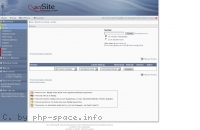 Screenshot vom Script Community-Site Builder