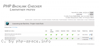 Screenshot g.-PHP-Backlink-Checker---Auswertung-der-Backlinks anzeigen