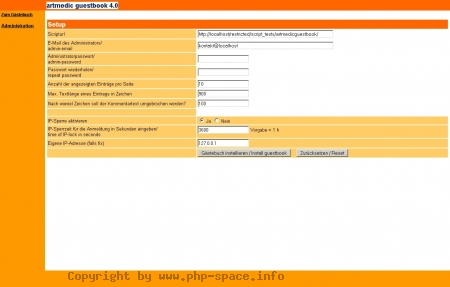 <h4>Beschreibung</h4><p>Setup zum Installieren eines bestimmten Artikels.</p>