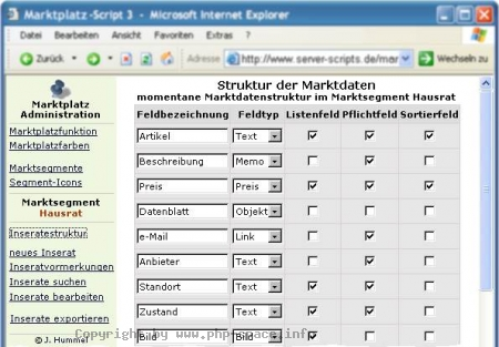 <h4>Beschreibung</h4><p>Marktplatz-Script 3 - Administration</p>