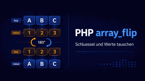 Illustration zum Tutorial: PHP array_flip(): Keys und Werte tauschen