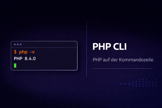 Illustration zum Tutorial: PHP CLI: PHP-Skripte über die Kommandozeile ausführen
