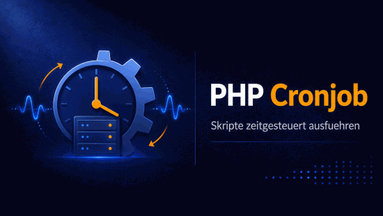 Illustration zum Tutorial: PHP Cronjobs einrichten und sicher ausführen