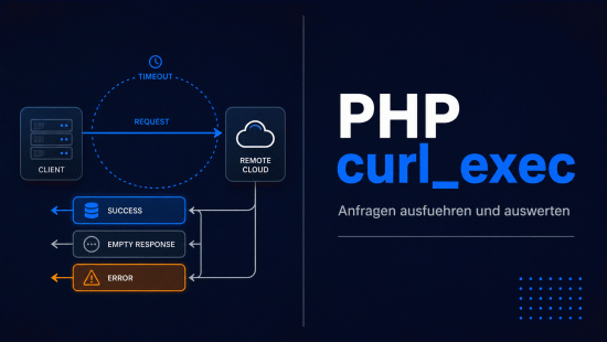 Illustration zum Tutorial: PHP curl_exec(): HTTP-Anfragen ausf&uuml;hren und auswerten