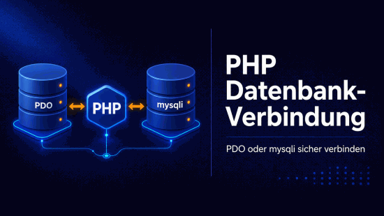 Illustration zum Tutorial: PHP Datenbankverbindung: PDO vs. mysqli im Vergleich