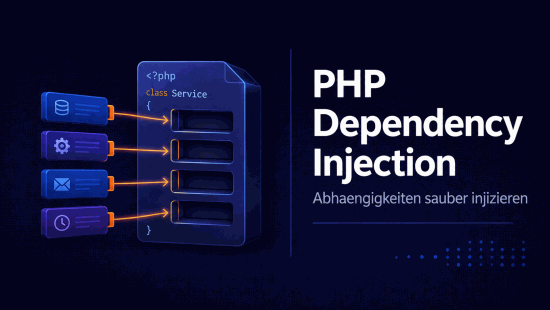 Illustration zum Tutorial: PHP Dependency Injection: Lose Kopplung durch Container