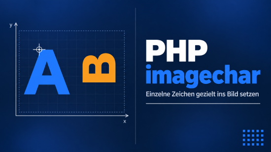 Illustration zum Tutorial: PHP imagechar() Function: Einzelne Zeichen setzen