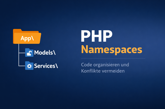 Illustration zum Tutorial: PHP Namespaces: Code organisieren und Namenskonflikte vermeiden