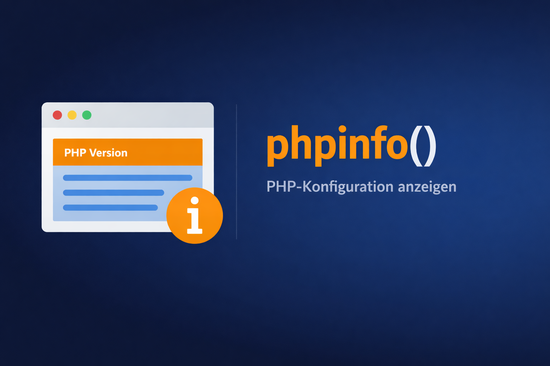 Illustration zum Tutorial: phpinfo() in PHP: Konfiguration anzeigen, verstehen und absichern