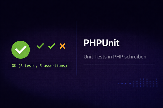 Illustration zum Tutorial: PHPUnit: Unit Tests in PHP schreiben und ausführen