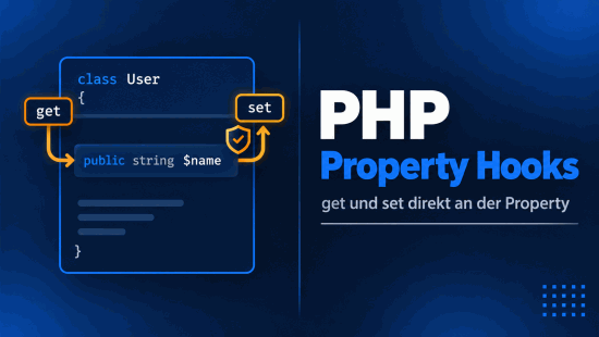 Illustration zum Tutorial: PHP Property Hooks in PHP 8.4: Getter, Setter und das RFC