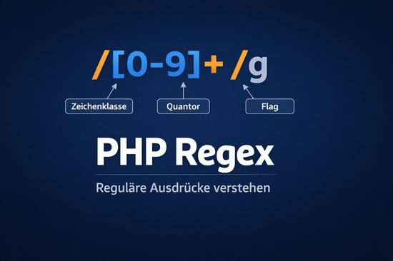 Illustration zum Tutorial: PHP Regex: Regul&auml;re Ausdr&uuml;cke verstehen und anwenden