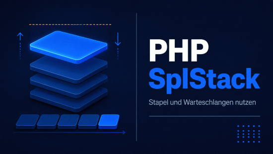Illustration zum Tutorial: PHP SplStack: Stapel und Warteschlangen richtig nutzen