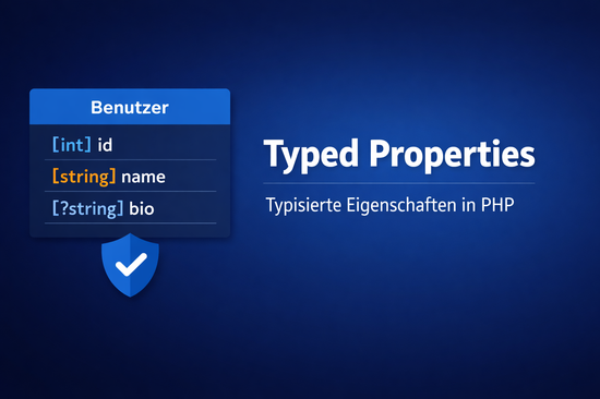 Illustration zum Tutorial: Typed Properties in PHP: Klassen-Eigenschaften typsicher definieren