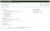 Screenshot Konfiguration-der-Seite,-System-und-Server anzeigen