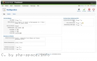 Screenshot vom Script Joomla