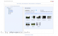 Screenshot vom Script Oog Photo-Video-Gallery