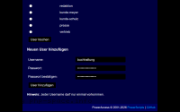 Screenshot PowerAccess-Neuen-Benutzer-anlegen anzeigen