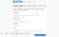 Screenshot PowerDownload-Datenbankzugang-im-Installer anzeigen