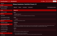Screenshot PowerDownload-Release-bearbeiten anzeigen