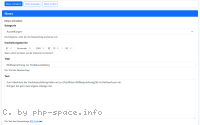Screenshot PowerNews-News-schreiben anzeigen