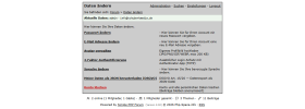 &Uuml;bersicht der Benutzereinstellungen